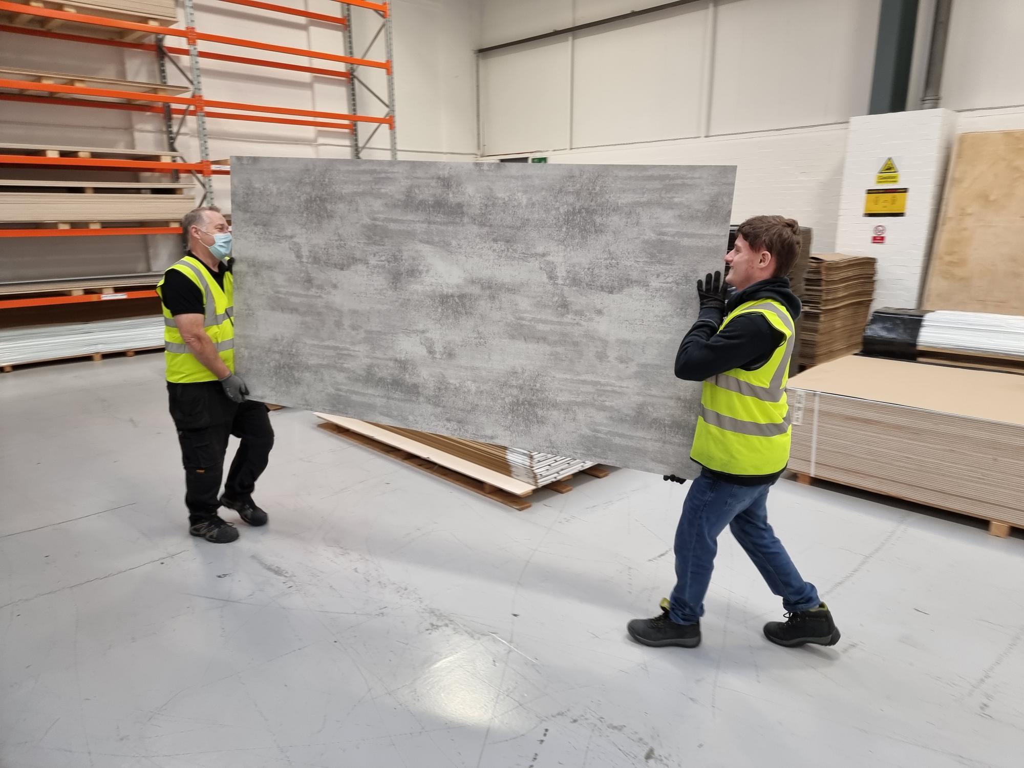 A new Perform Panel being tested by the Donaldson Group