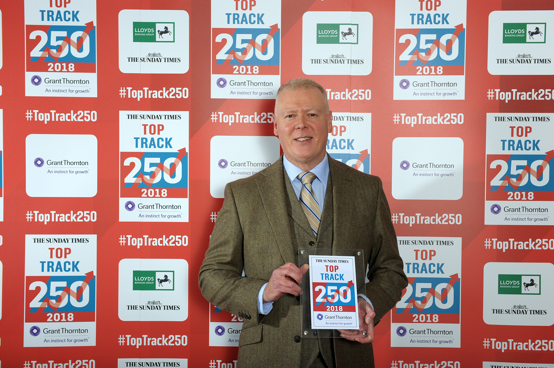 James Donaldson Group Rises in Sunday Times Grant Thornton Top Track